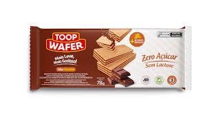 BISCOITO CHOCOLATE ZERO ACUCAR 78G TOOP