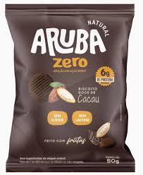 BISCOITO DOCE ARUBA CACAU ZERO 50G