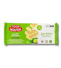 BISCOITO LIMAO ZERO ACUCAR 78G TOOP WAFE