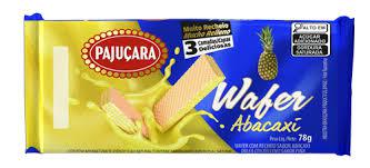 BISCOITO WAFER ABACAXI  PAJUCARA 78G