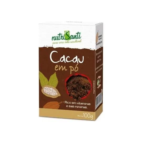 CACAU EM PO 100% TRISANTI 100G