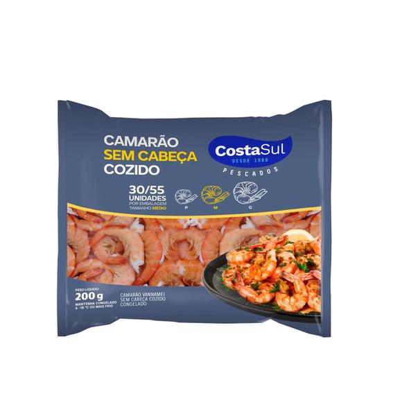 CAMARAO  SEM CABECA  COZIDO CONG. COSTA