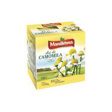 CHA DE CAMOMILA MANDIERVAS 10G