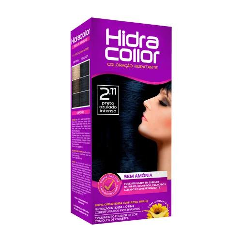 COLORACAO HIDRACOLLOR 2.11 PRETO AZULADO