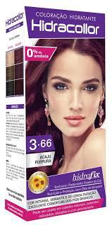 COLORACAO HIDRACOLLOR 3.66 ACAJU PURPURA