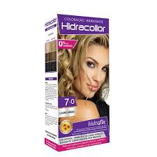 COLORACAO HIDRACOLLOR  7.0 LOURO MEDIO