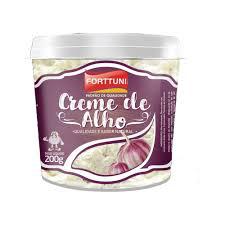 CREME DE ALHO NATURAL FORTTUNI 200G