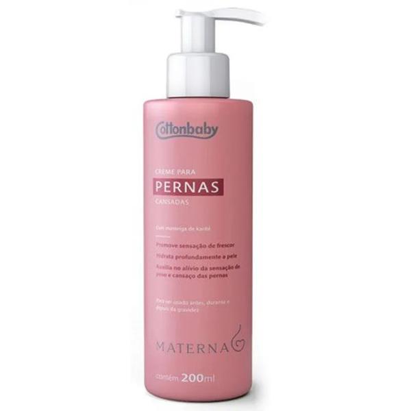CREME P/PERNAS CANSADAS COTTONBABY MATER