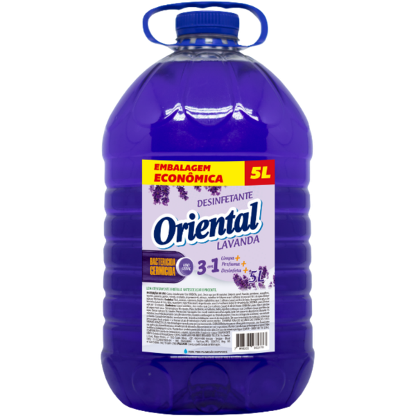 DESINFETANTE ORIENTAL LAVANDA 5L