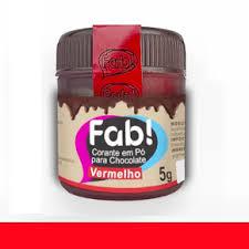 FAB CORANTE P/CHOCO VERMELHO 5G