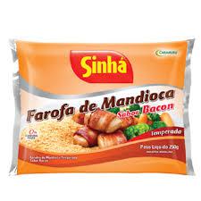 FAROFA PRONTA MANDIOCA SINHA BACON 250G