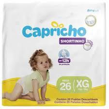 FRALDA CAPRICHO SHORTINHO MEGA XG