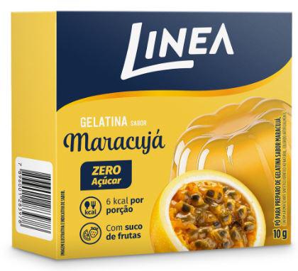 GELATINA MARACUJA LINEA 10G