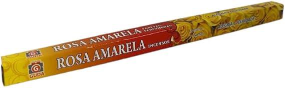 INCENSO GUDA ROSA AMARELA C/7 UN