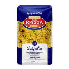 MACARRAO FARFALLE  GRANO DURO PASTA REGG