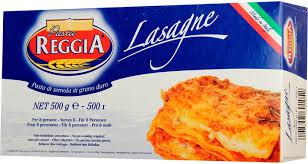 MASSA P/LASANHA (GRANO DURO) PASTA REGGI