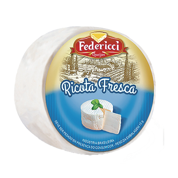 QUEIJO RICOTA FRESCA COM AZEITONA FEDERI