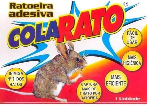 RATOEIRA ADESIVA RICK COLA RATO