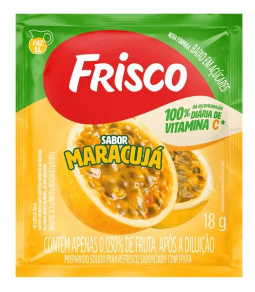 REFRESCO EM PO FRISCO MARACUJA 30G