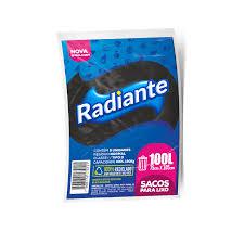 SACOS PARA LIXO RADIANTE 100L