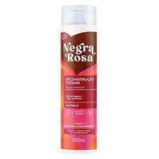 SHAMPOO NEGRA ROSA RECONSTRUCAO 300ML