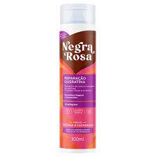 SHAMPOO NEGRA ROSA REP QUERATINA 300ML