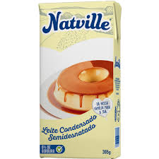 LEITE CONDENSADO SEMIDESN NATVILLE TP 395G