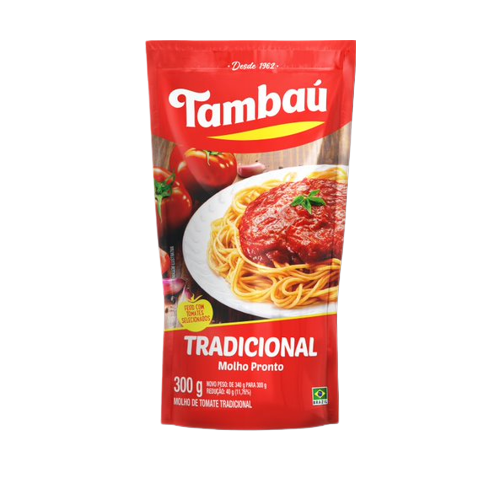MOLHO DE TOMATE TAMBAU TRAD 300G 