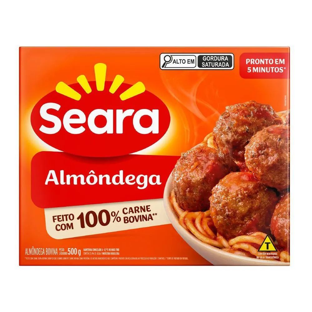 ALMONDEGAS SEARA 500G
