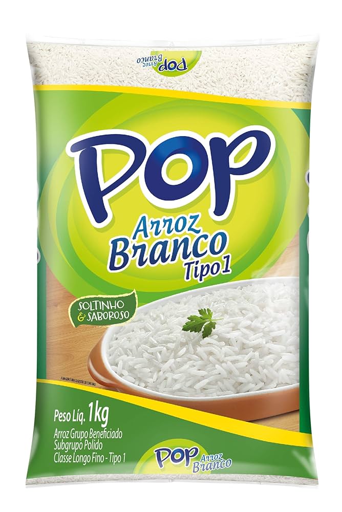 ARROZ BRANCO POP T1 1KG