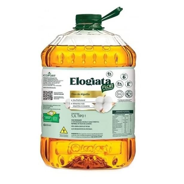 OLEO DE ALGODAO ELOGIATA 5,1L