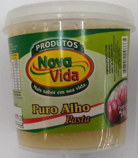 ALHO PASTA NOVA VIDA 200G