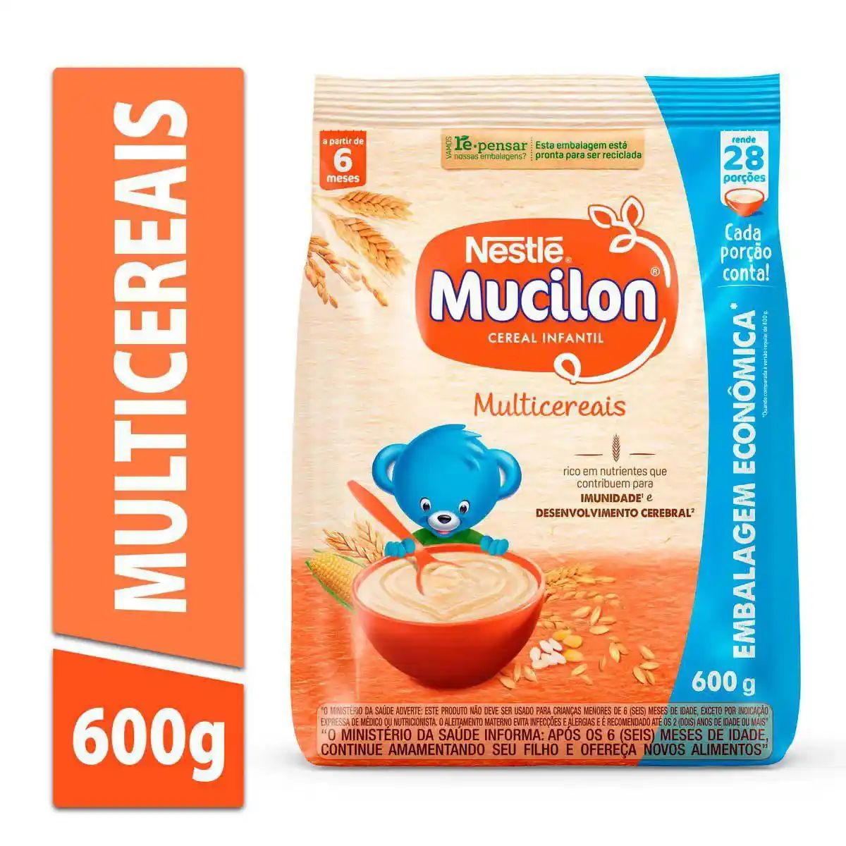MUCILON NESTLE 600G MULTICEREAIS