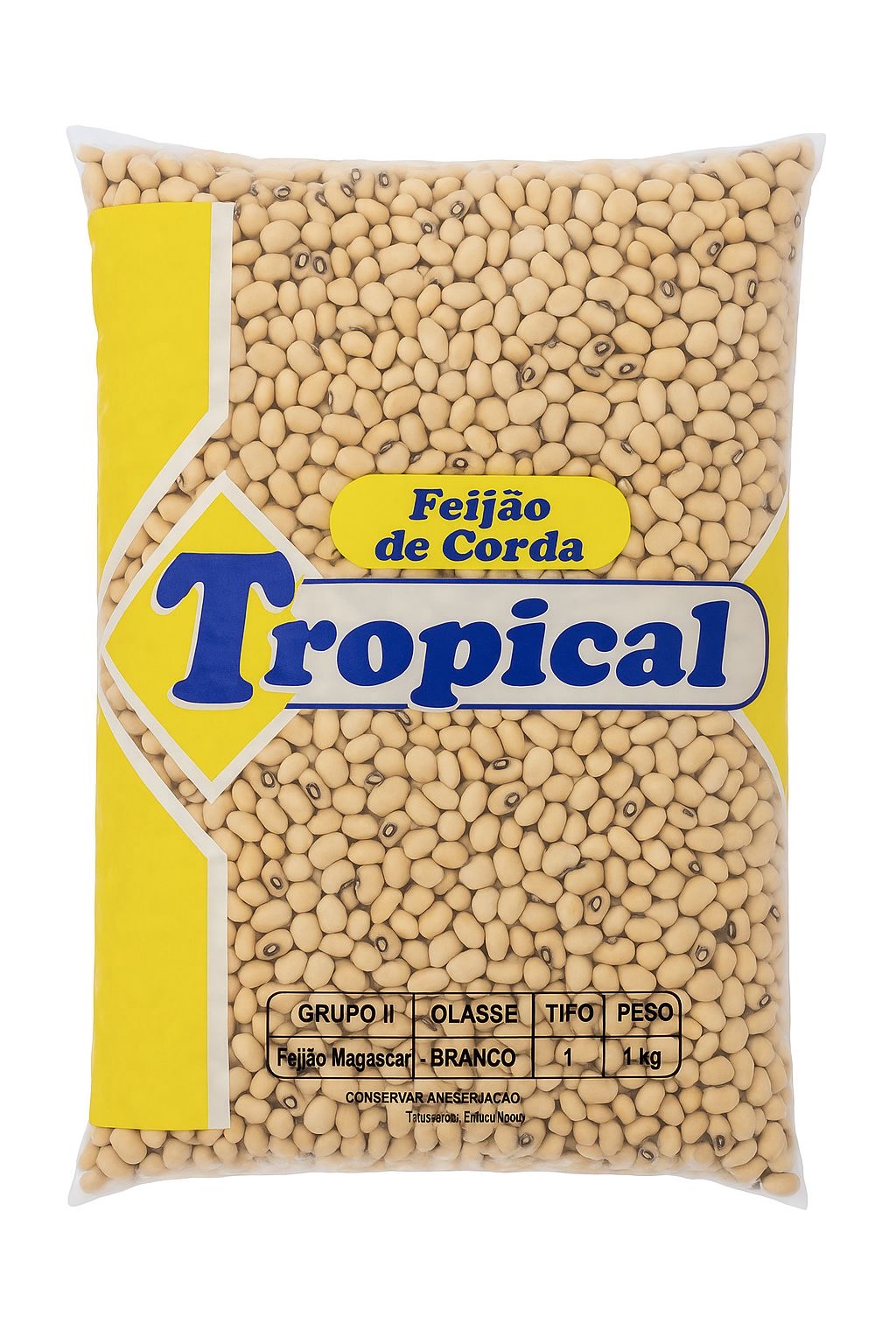 FEIJAO DE CORDA TROPICAL 1KG