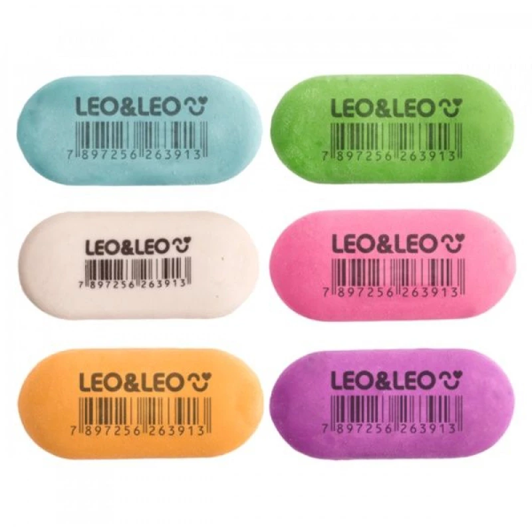 BORRACHA ESCOLAR COLORIDA L&L