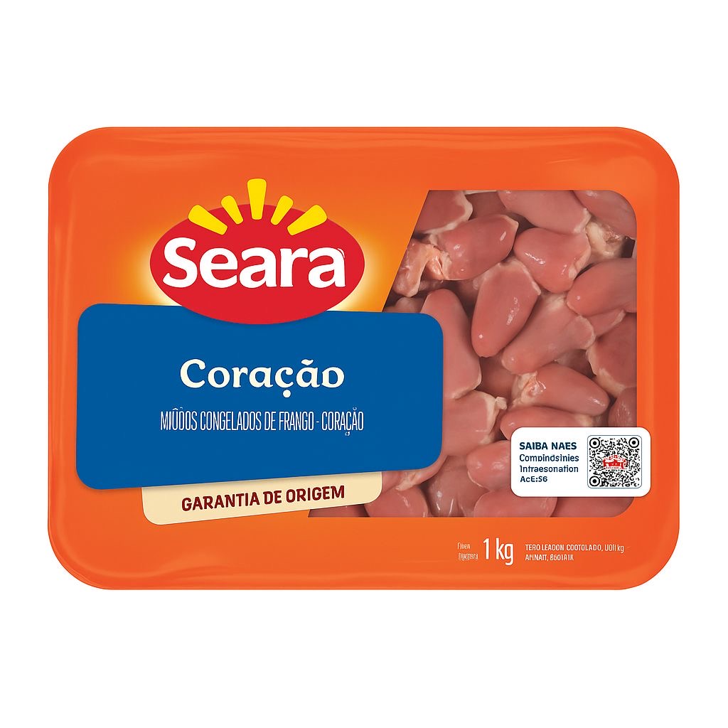 CORACAO FRANGO BDJ SEARA 1KG