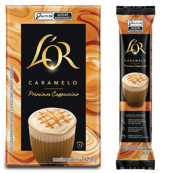 CAFE LOR CAPPUCINO CARAMELO 20,3G
