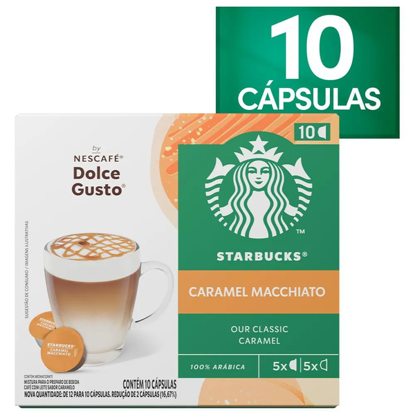 CAP STARBUCKS CAPPUCCINO CARAMELO MAC 10CPS 106,5G