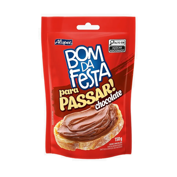 COBERT BOM DA FESTA CREME CHOCOLATE POUCH 150G