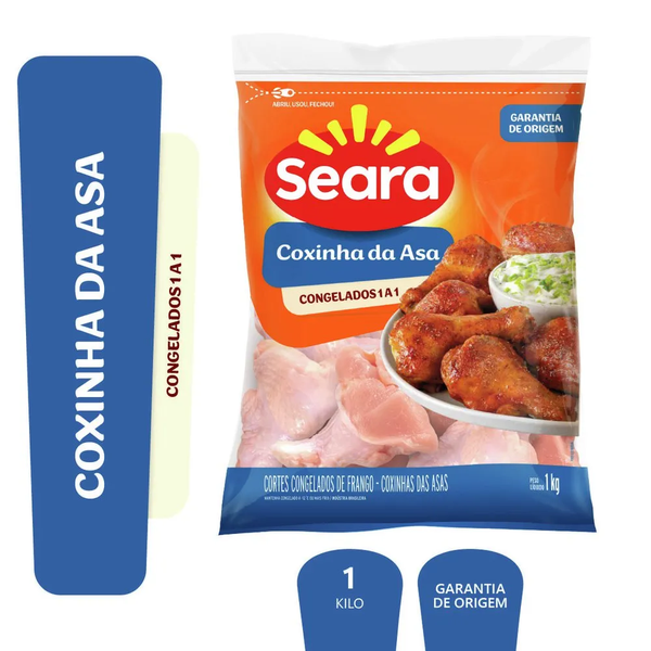 COXINHA DA ASA CONG IQF SEARA 1KG