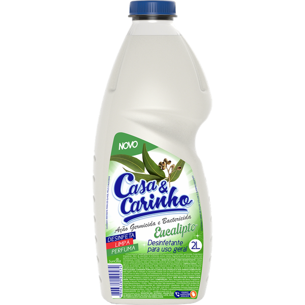 DESINF CASA E CARINHO 2L EUCALIPTO