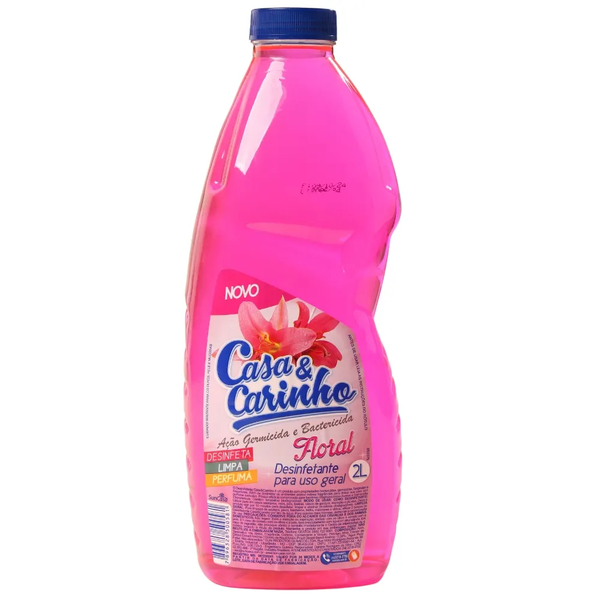 DESINF CASA E CARINHO 2L FLORAL