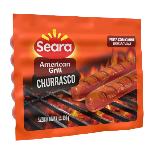 SALSICHA AMERICAN GRILL DEF CG 330G