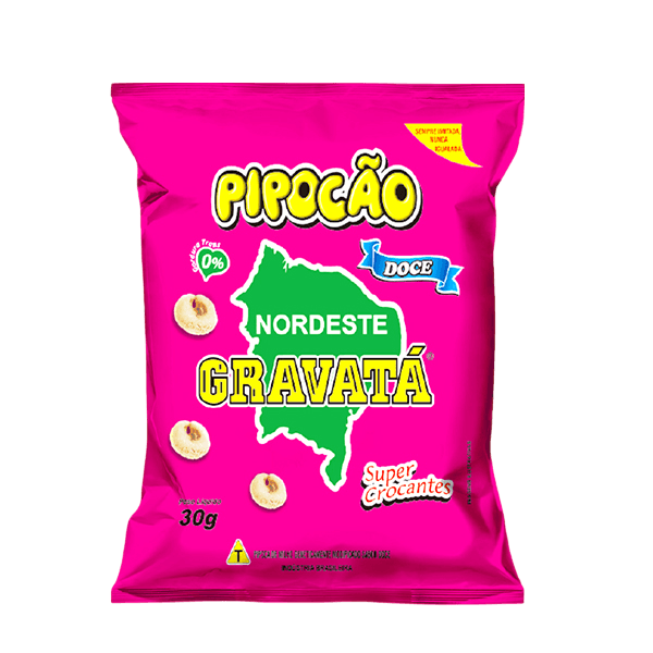 PIPOCA GRAVATA 30G DOCE