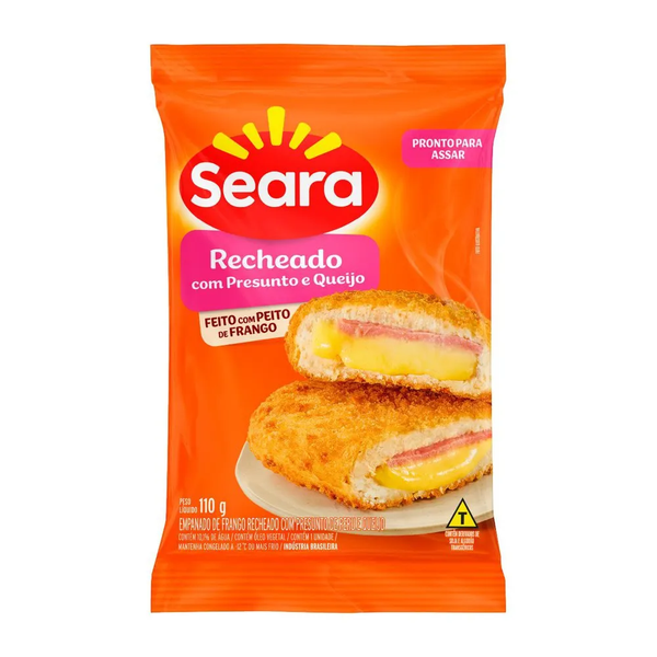 EMPANADO DE FRANGO RECHEADO PREST/QUEIJO 110G SEARA
