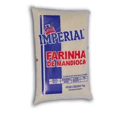 FARINHA DE MANDIOCA IMPERIAL BRANCA 1KG
