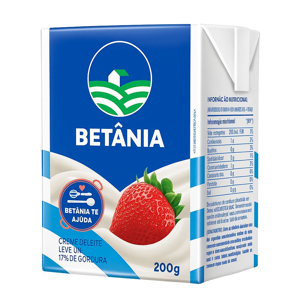 CREME DE LEITE BETANIA 200G