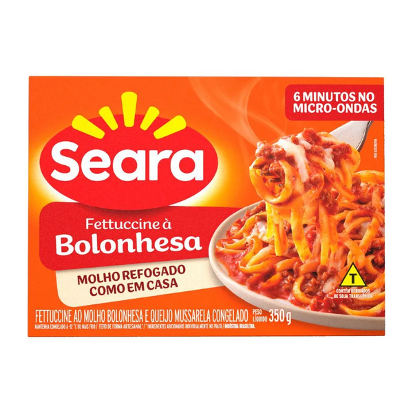 FETTUCCINE BOLONHESA 350G SEARA