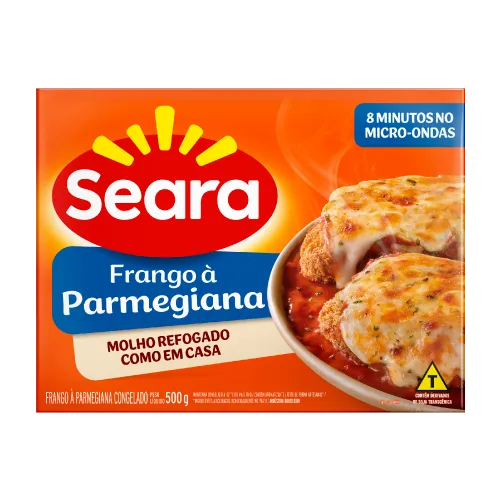 FRANGO A PARMEGIANA CONG 500G