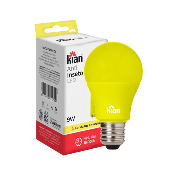 LAMPAD LED KIAN BULB 9W ANTI INSETO